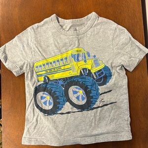 Baby Gap Cool Bus School Bus tshirt 4T